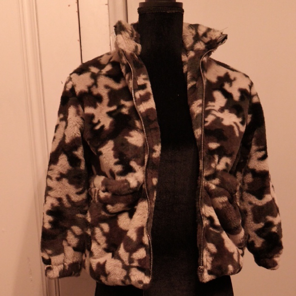 Camouflage Fleece Jacket